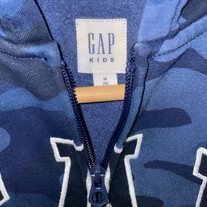 Gap hoodie blue camo
